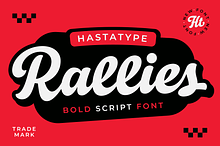 Rallies Bold Script