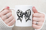 Sports Coquette Bow Sport Bows Clipa, an Illustration by Sublimation Artist (Thumbnail 6 of 6)