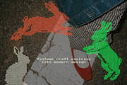 Vintage Vector Pixel Crochet Lace, an Object Graphic by AnMark (Thumbnail 7 of 14)