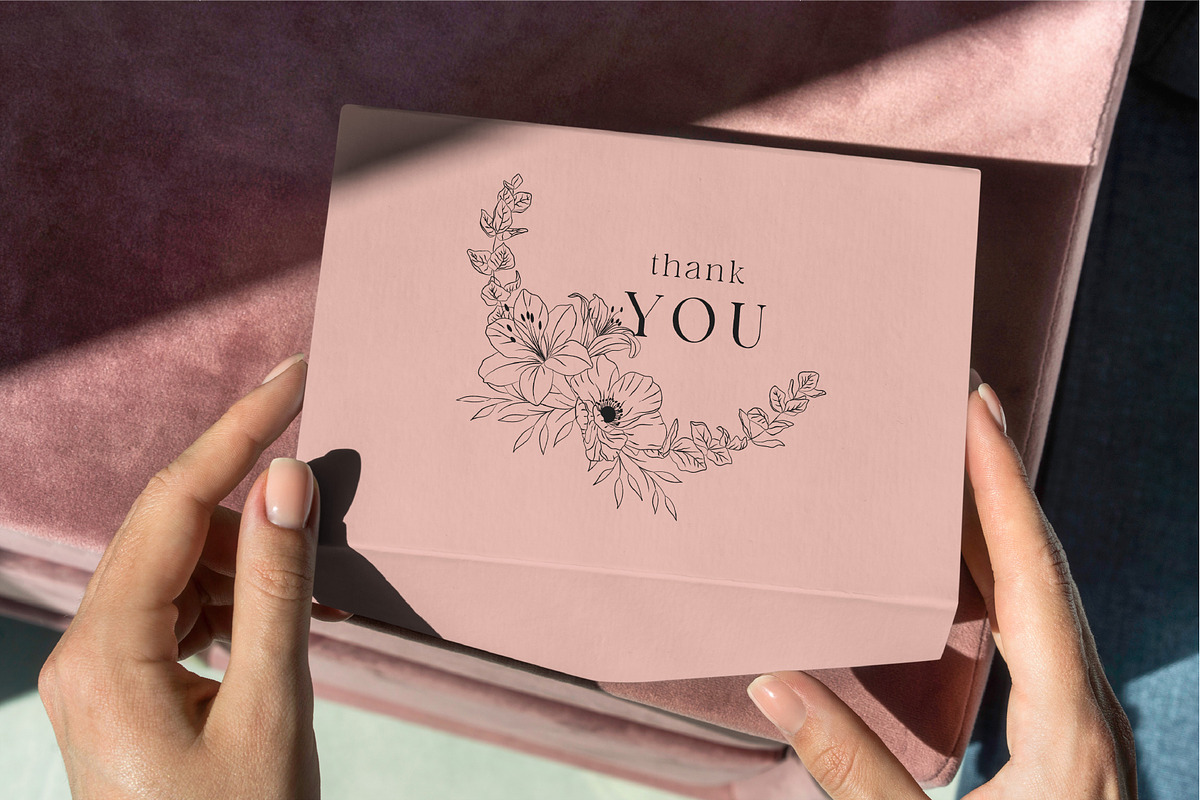 Minimalist Line Art Flowers, a Decorative Illustration by La Petite Line Art (Photo 13 of 13)