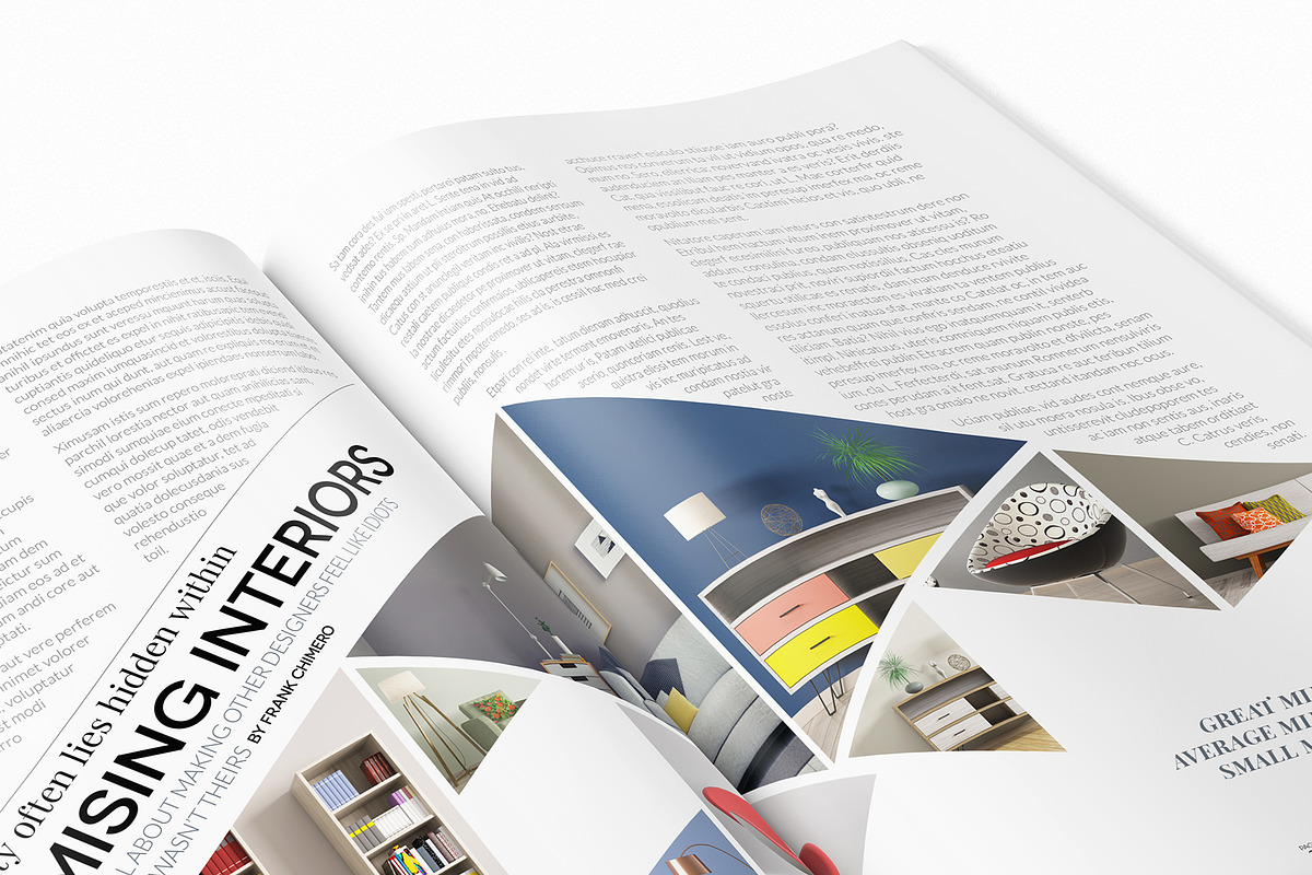 Magazine Template InDesign 10, a Magazine Template by Love Graphic Design (Photo 8 of 28)