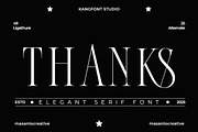 Aestica – Elegant Stylish Serif Font, a Serif Font by kangfont Studio (Thumbnail 7 of 10)