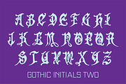 Gothic Initials Fonts Collection, a Font by GG Design (Thumbnail 5 of 19)