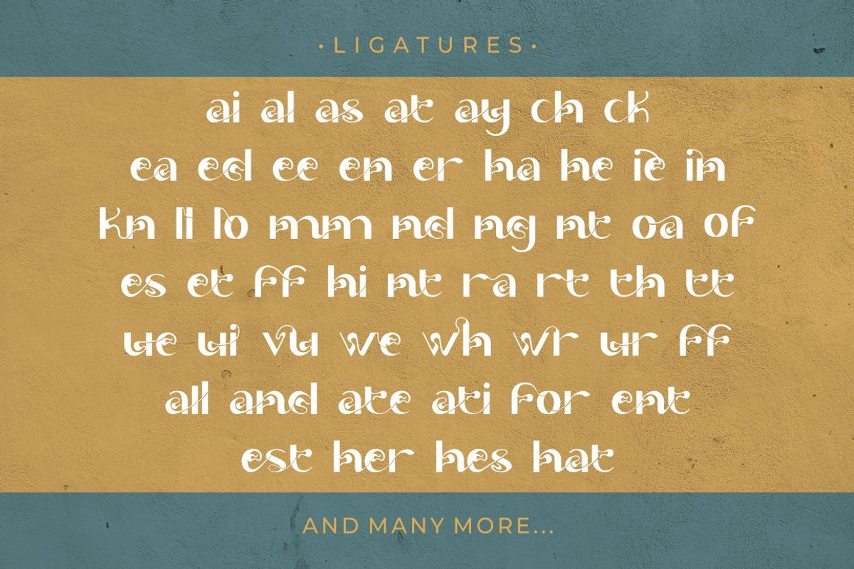 Midocean - Decorative Sans Font, a Sans Serif Font by PutraCetol Studio (Photo 8 of 11)