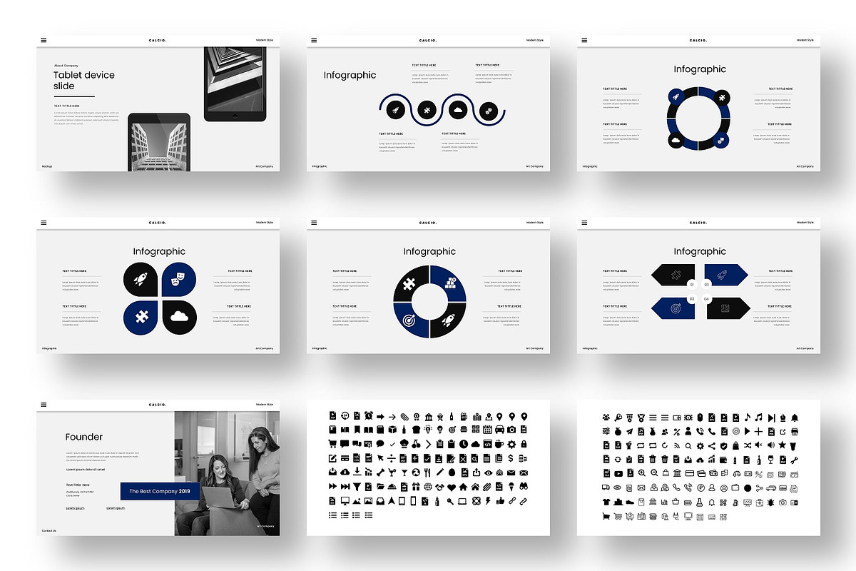 Calsio - Business Google Slide, a Presentation Template by Dens Creative Studio (Photo 5 of 6)