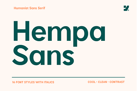 Hempa Sans - Sans Serif Family Fonts, a Sans Serif Font by Yukita Creative