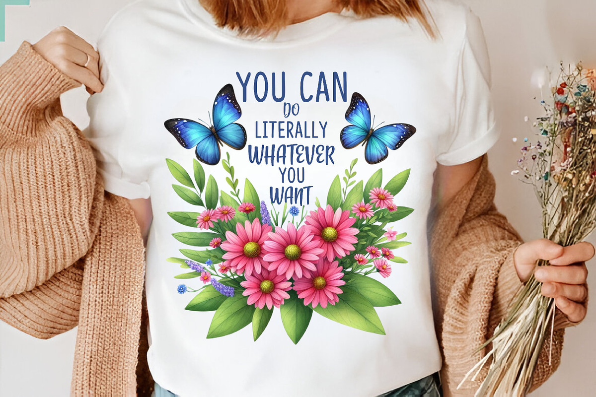 Vintage Flowers Sublimation Quotes, an Illustration by SinaCreation (Photo 5 of 19)