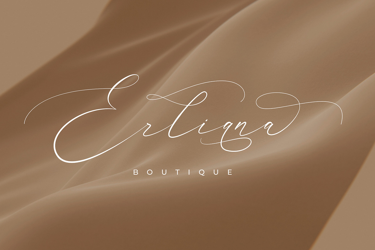 Flavinda Wedding Calligraphy Font, a Script Font by RantautypeStudio (Photo 7 of 16)