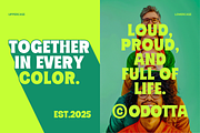 Odotta - Chunky Sans Serif Font, a Sans Serif Font by Studio Moara (Thumbnail 5 of 8)