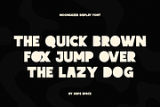 Moongazer Bold Display, a Sans Serif Font by Haps Space (Thumbnail 4 of 15)