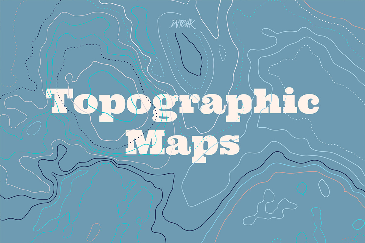 Topographic Maps, a Background Graphic by dvtchk (Photo 6 of 11)