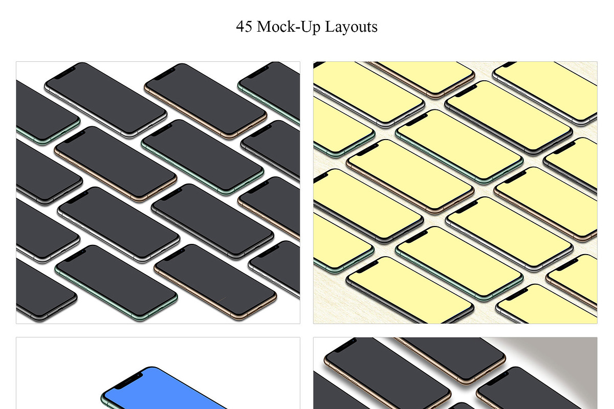 ALL 3D iPHONE MOCK-UP BUNDLE VOL-I2, an iPhone Mockup by Graphicsworld125 (Photo 3 of 20)
