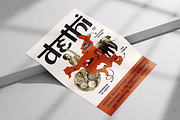 Bhaswari Hindi Display Modern Font, a Sans Serif Font by Vadovastd (Thumbnail 9 of 9)