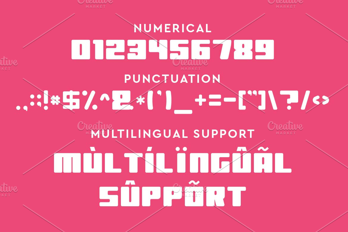 Xavar - Rounded Bold Font, a Sans Serif Font by Artiveko (Photo 3 of 4)