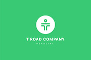 T road logo template., a Branding & Logo Template by Anton Akhmatov (Thumbnail 3 of 3)