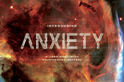 Anxiety Font, a Sans Serif Font by Drizy (Thumbnail 1 of 5)