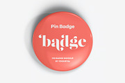 Pin Badge Mock-up, a Merchandise Mockup by zippypixelstudio (Thumbnail 6 of 16)