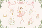 Lullaby Carousel 50+ png clipart, a Decorative Illustration by Ekaproeka (Thumbnail 7 of 10)