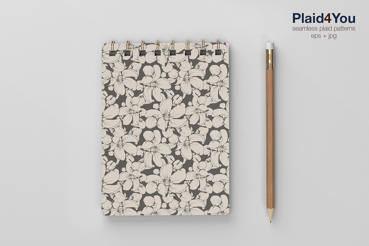 Floral Seamless Pattern for Textile, a Pattern Graphic by Plaid4You (Photo 8 of 11)