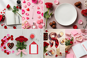 Valentine Aesthetic Desk Mockup 100, a Packaging Mockup by KennedyStudio (Thumbnail 10 of 12)