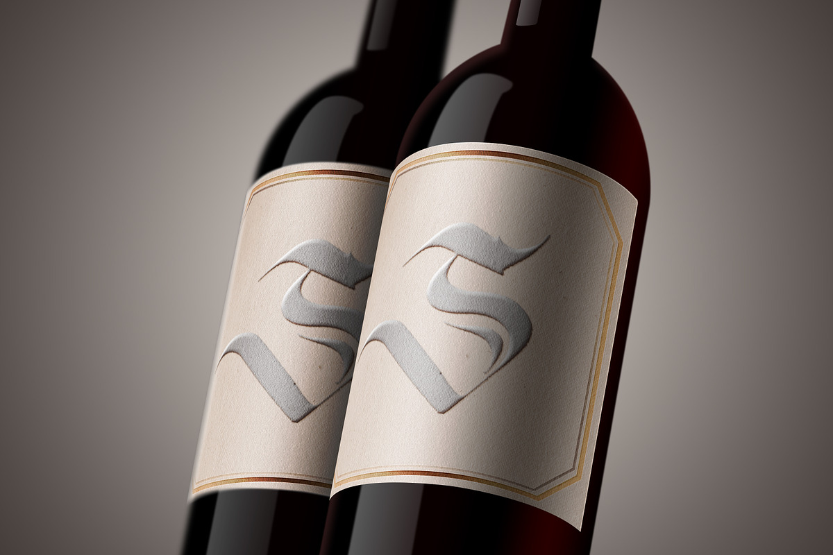 S callygraphic logotype, a Branding & Logo Template by Alexandra De Angelis (Photo 3 of 5)