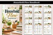 Household Flow Handbook, a Stationery Template by Designmela01 (Thumbnail 1 of 5)