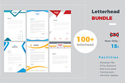 100+ Letterhead 97% Discount, a Stationery Template by ZAAS (Thumbnail 1 of 12)