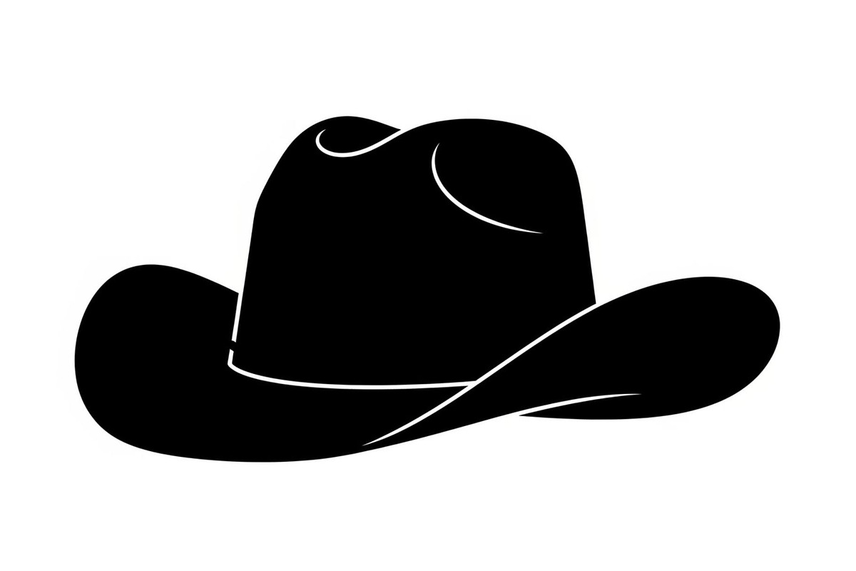 Minimal Cowboy Hat Silhouette Bundle, an Illustration by Designs_River (Photo 8 of 51)