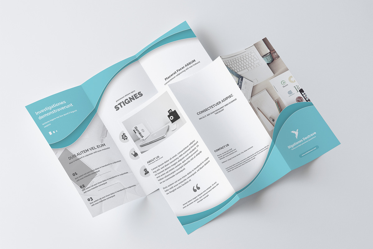 Multipurpose Business TriFold, a Brochure Template by Creative Shop (Photo 3 of 3)