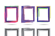 Bundle Watercolor Frame Border, a Texture Graphic by MRI STUDIO (Thumbnail 14 of 16)