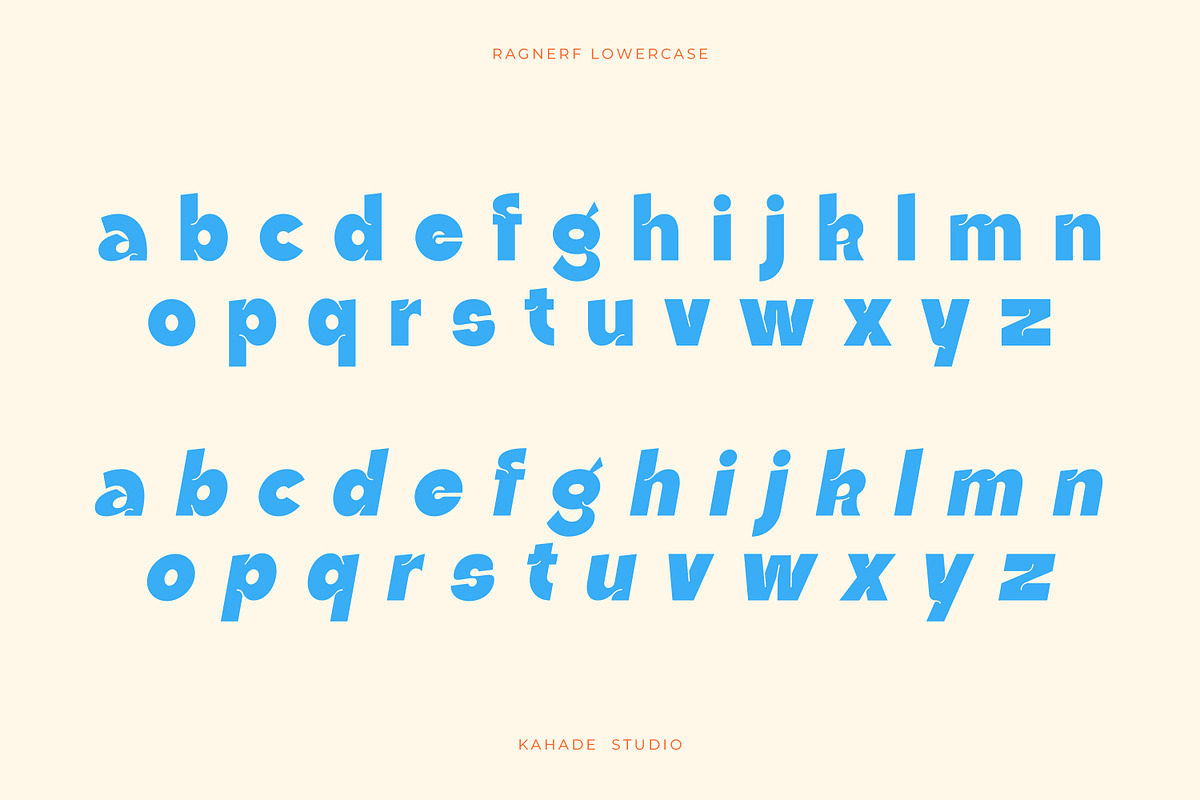 Ragnerf - Grotesk Bold Display Font, a Sans Serif Font by Kahade Studio (Photo 10 of 12)