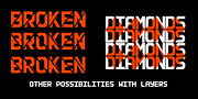 BigStripesMono, a Sans Serif Font by Ingrimayne Type (Thumbnail 7 of 7)