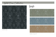 Boho Floral Digital Paper, a Pattern Graphic by FINEAPPLE (Thumbnail 6 of 12)