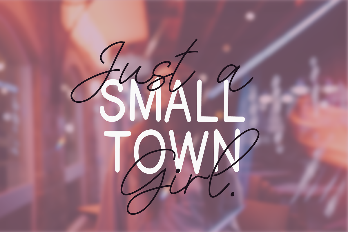 That Girl Font Duo preview 3