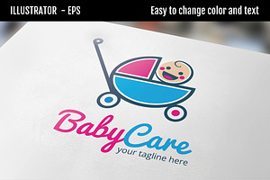 Baby Care - Logo Template