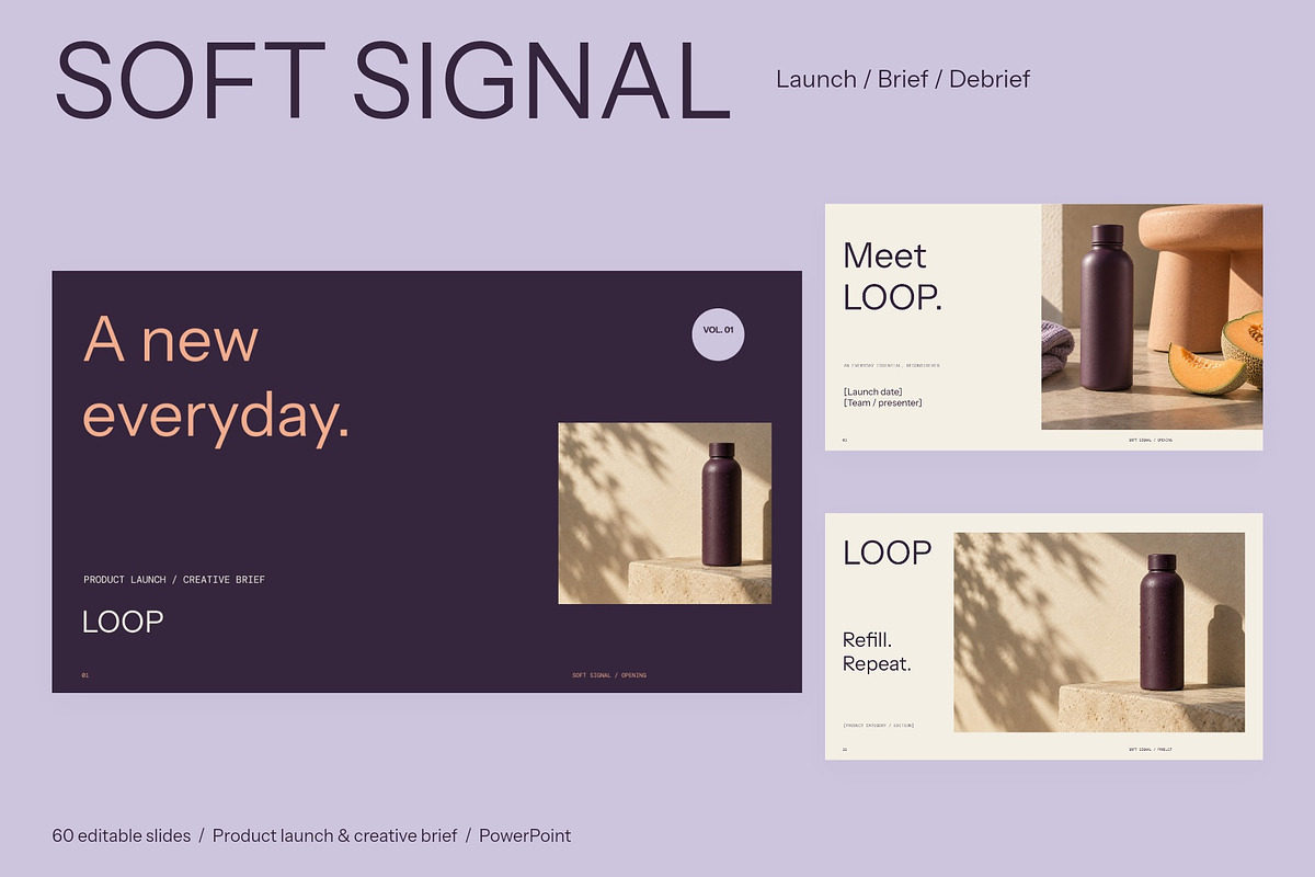 SOFT SIGNAL Launch Presentation, a Presentation Template by Oday Noon (Photo 1 of 9)