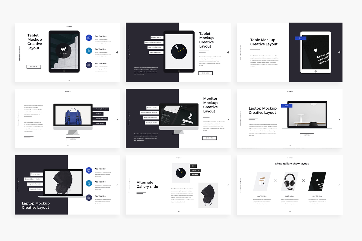 Wagner - Powerpoint Template, a Presentation Template by Mikokit (Photo 10 of 18)