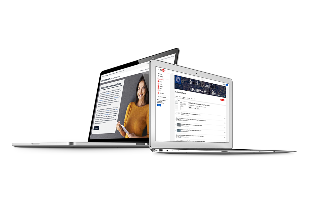 Entrepreneur WordPress Theme, a WordPress Template by We Cobble (Photo 4 of 5)