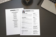 ATS Resume CV Word & Google Docs 55, a Resume Template by MrCam Template Resume|CV (Thumbnail 2 of 9)