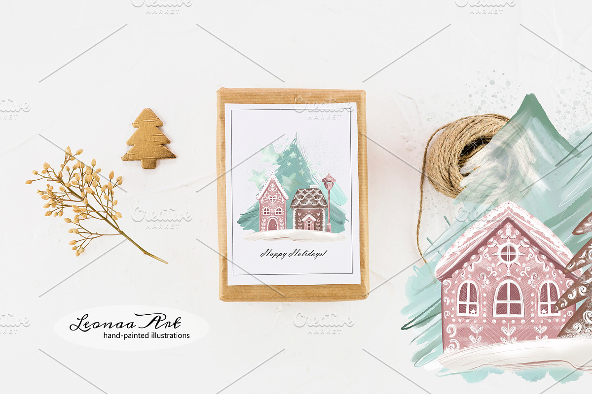 Cozy Winter Clipart Set, a Seasonal Illustration by Leonaa art (Photo 10 of 11)