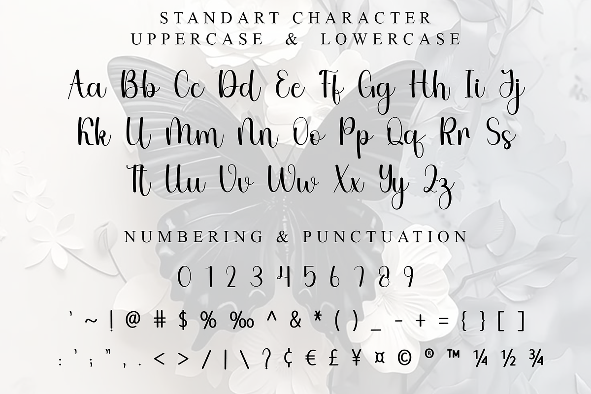 Butterfly, a Handwritten Font by FreshTypeINK (Photo 5 of 8)