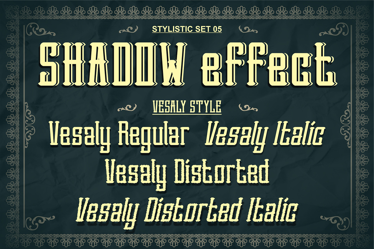 Vesaly - Simple Blackletter preview 6