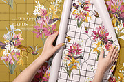 Garden Geometry Seamless Patterns, a Pattern Graphic by LEAFure (Thumbnail 4 of 11)