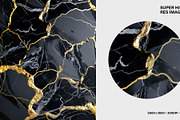20 Black & Gold Marble Textures., a Texture Graphic by Numinous Academy (Thumbnail 6 of 7)