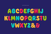 Balloon Typeface, a Font by Andrey Sharonov (Thumbnail 3 of 6)