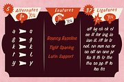 Handwritten signpainter font script, a Script Font by learningkiddos (Thumbnail 4 of 10)