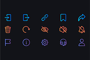 User interface icons, a Duotone Icon by Premast (Thumbnail 3 of 3)