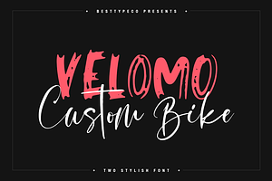 Velomo Font DUO