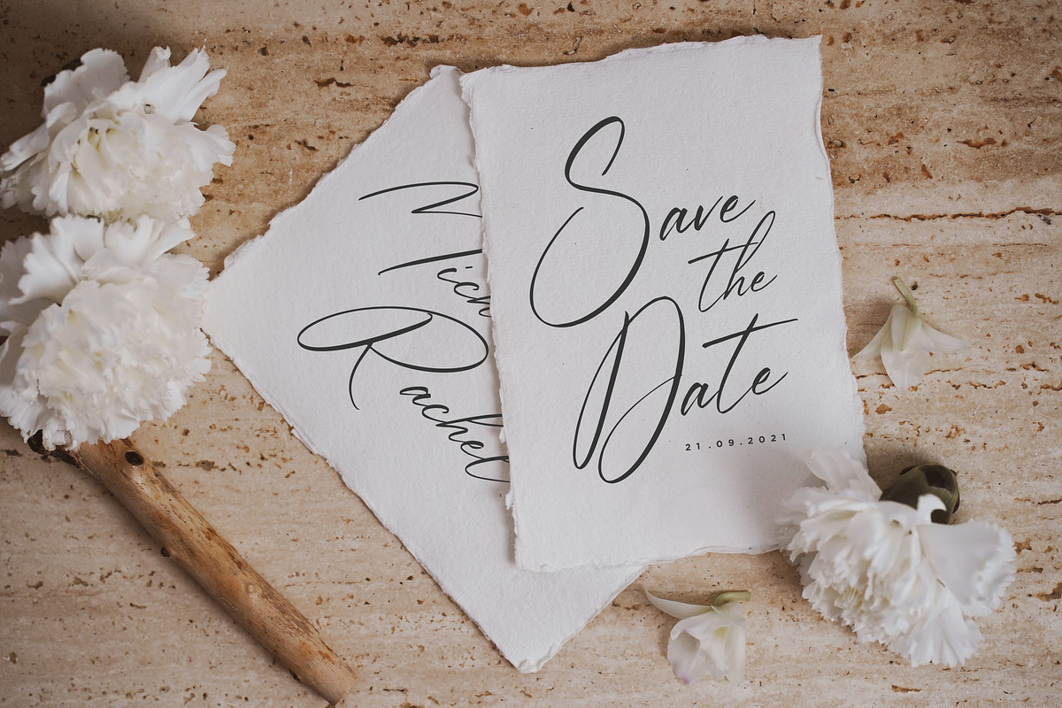 Jacquelina Beautiful Handdrawn Font, a Script Font by Balpirick Studio (Photo 2 of 7)