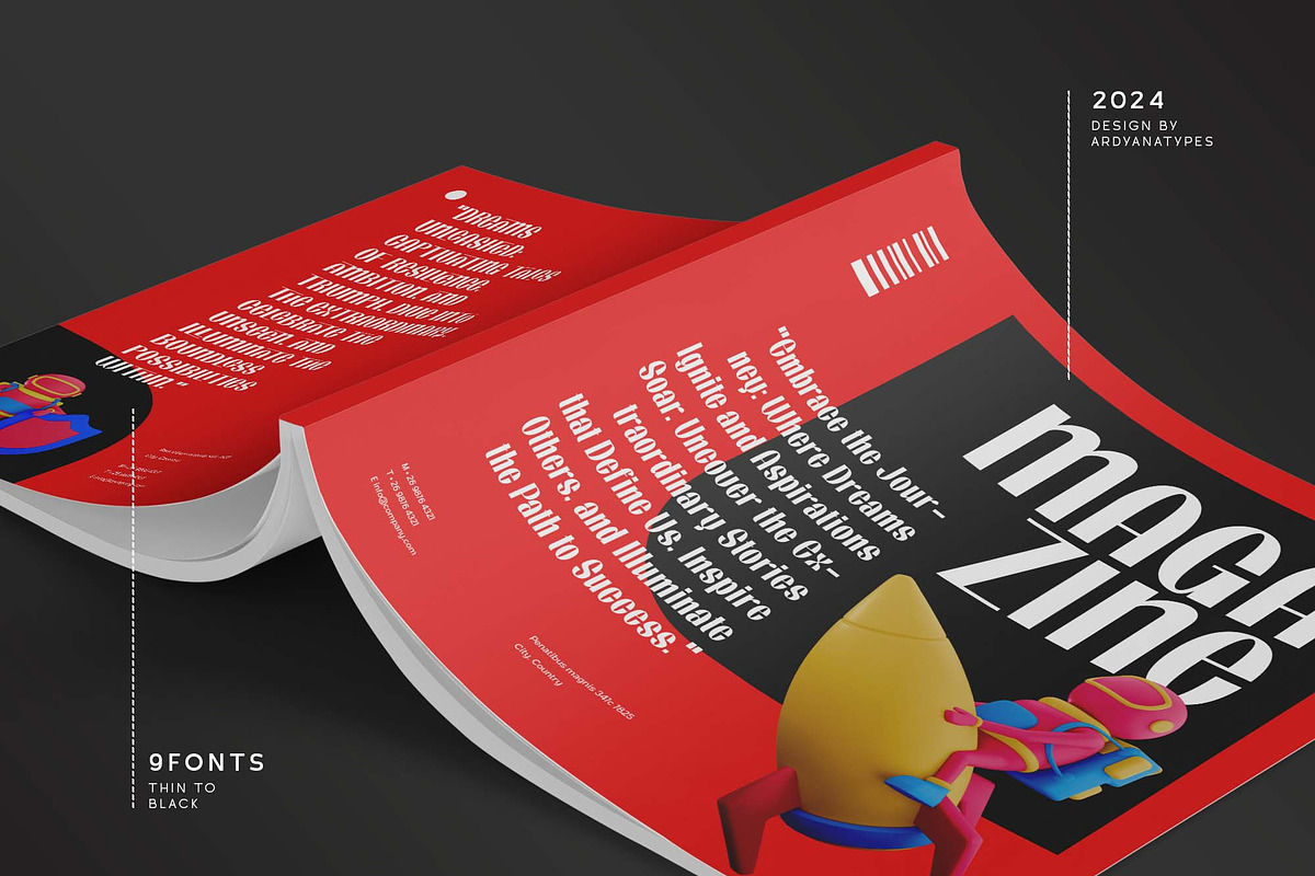 Gakyo - Modern Display, a Sans Serif Font by Ardyanatypes (Photo 9 of 12)